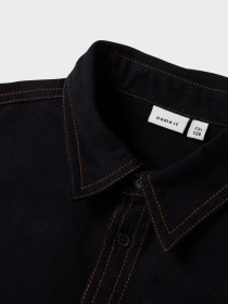 NAME IT Overshirt Newton Black